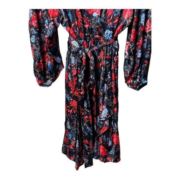 1241. CHLOE KRISTYN FALLON KNEE LENGTH DRESS SIZE 1X WITH TIE AROUND WAIST MINI - Picture 5 of 11